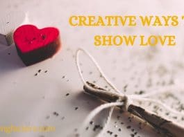 creative ways to show love